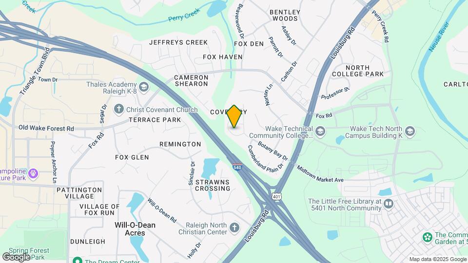 6820 Coventry Ridge Rd Map and Location Details