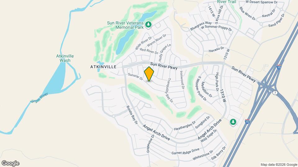 1806 Sunstar Dr Map and Location Details