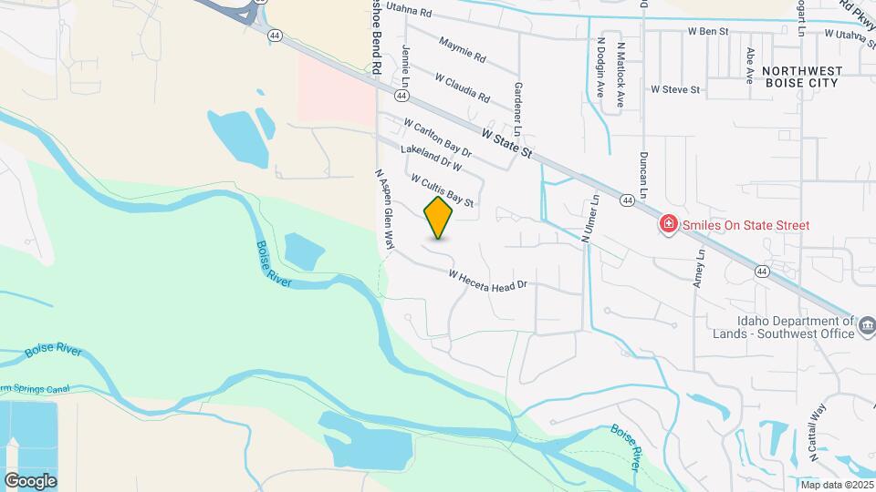 6048 N Harbor Town Pl Map and Location Details