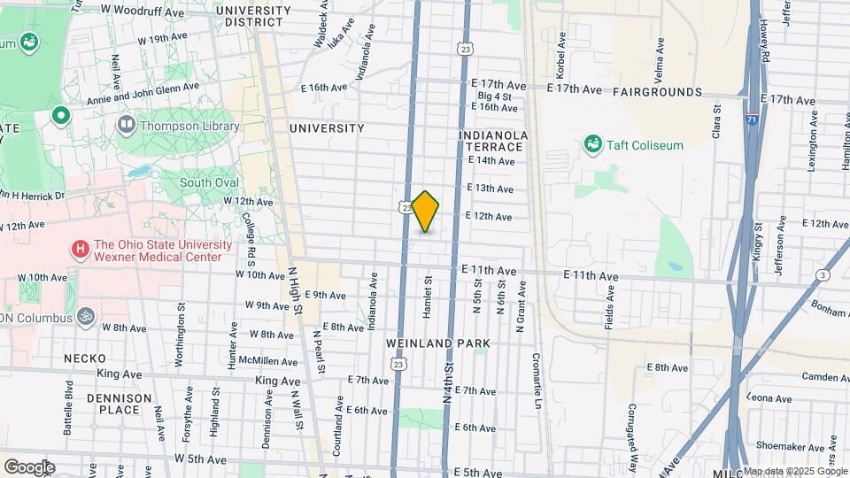 240 Chittenden Ave Map and Location Details
