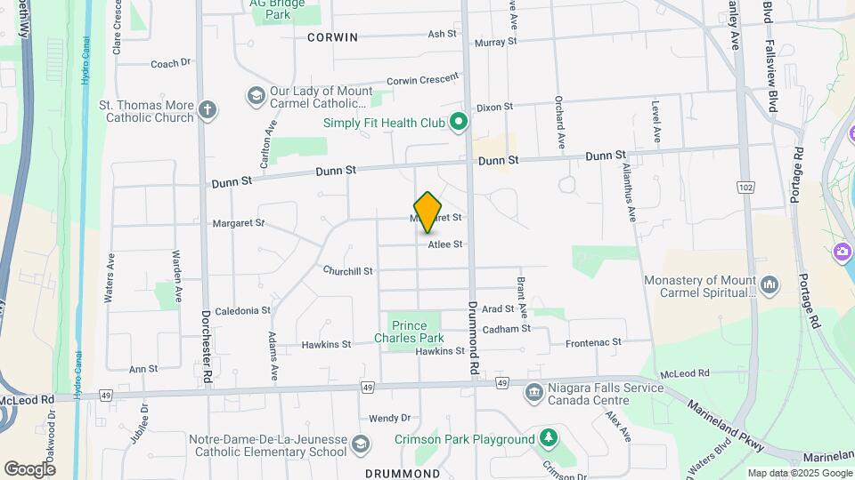 6319 Atlee St Map and Location Details