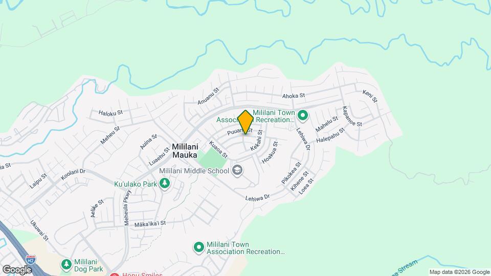 95-2057-2057 Puukaa St Map and Location Details