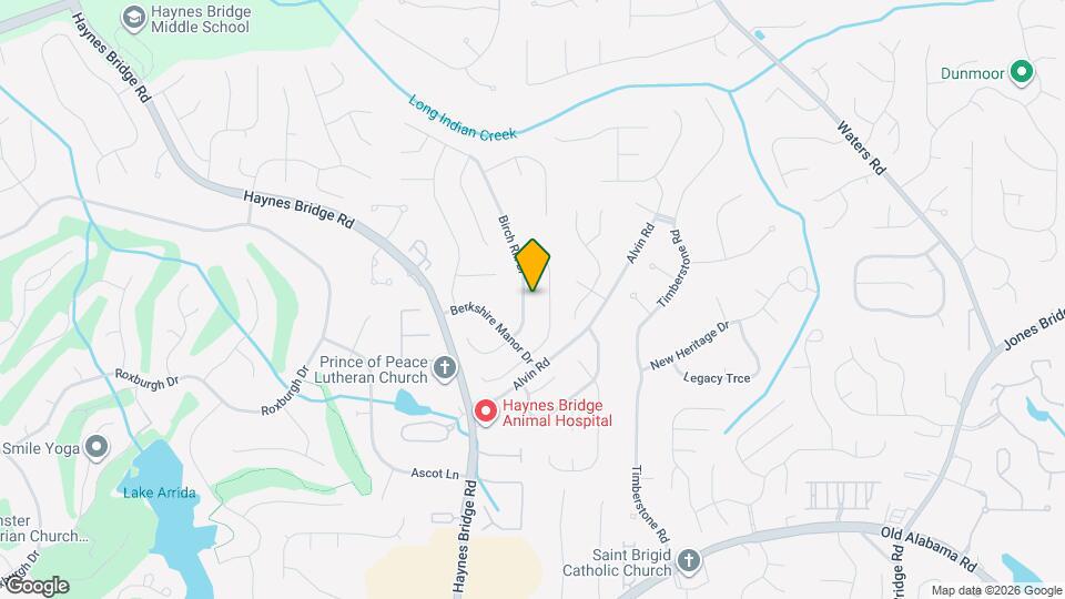 224 Birch Rill Dr Map and Location Details