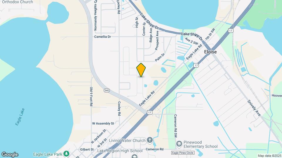 595 Lorient Drive Map and Location Details