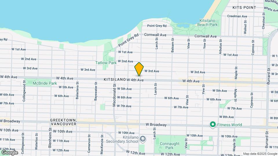 1955 Trafalgar St Map and Location Details