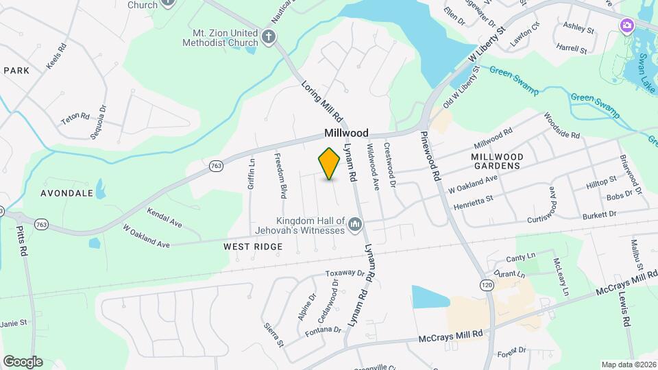 332 Acorn St Map and Location Details