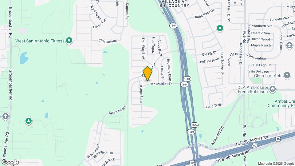 10839 Red Musket Tr Map and Location Details