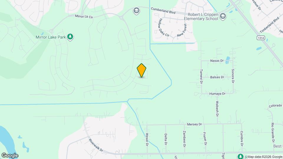 9624 Mount Brewer Ln Map and Location Details