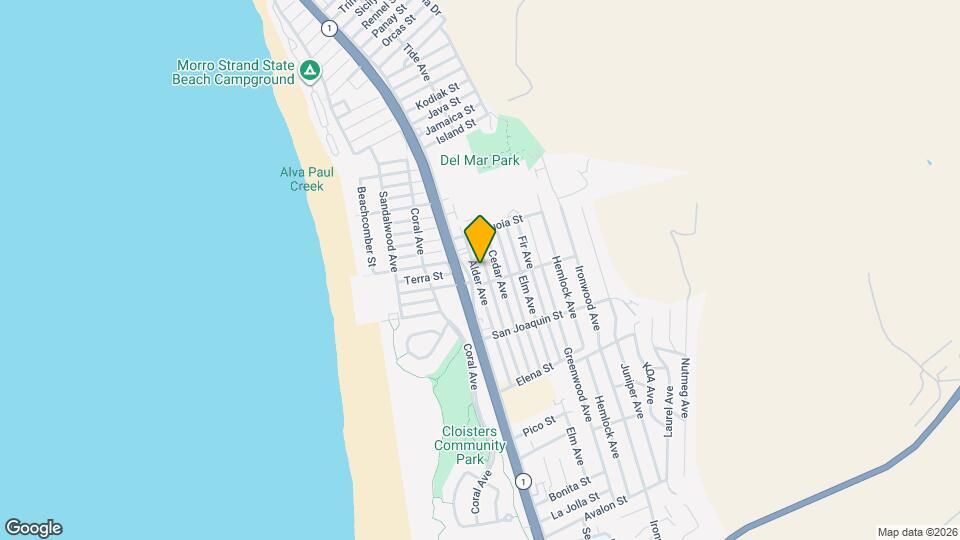 2916 Alder Ave Map and Location Details