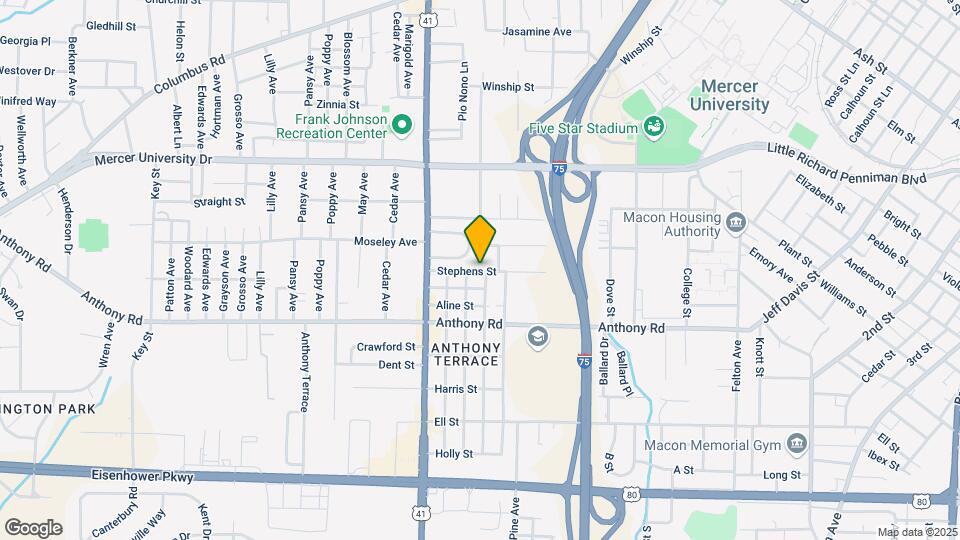 1145 Stephens St Map and Location Details