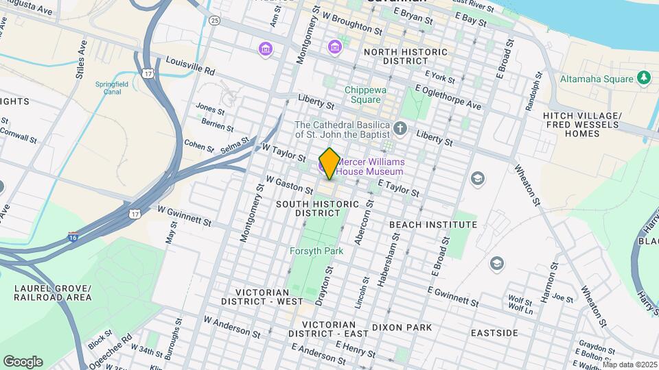 9 W Gordon St Map and Location Details