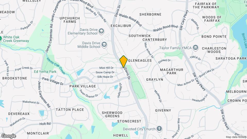 102 Mint Hill Dr Map and Location Details