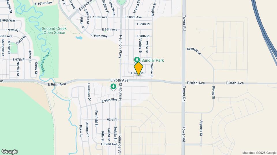 9602 Prairie Farm Dr Map and Location Details