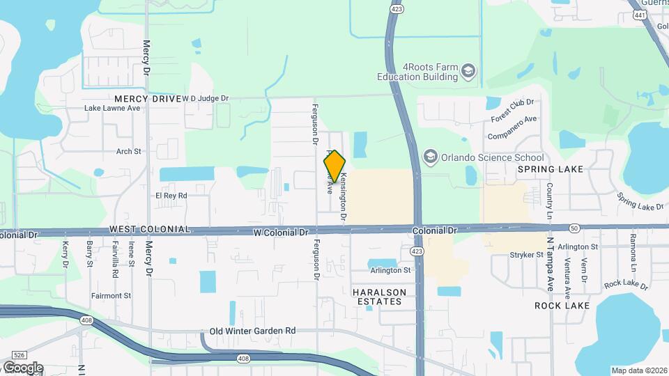 833 Pinedale Ave Map and Location Details