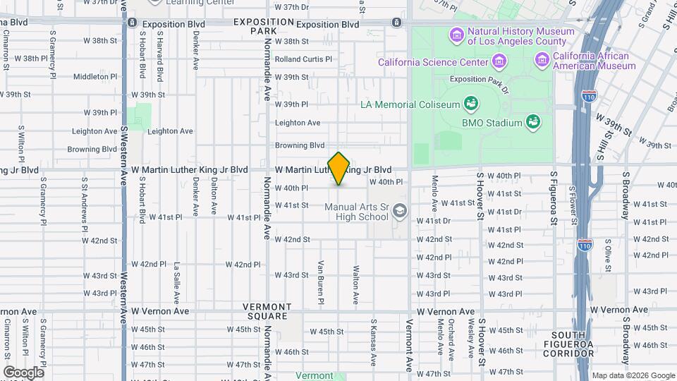4053 S Budlong Ave Map and Location Details