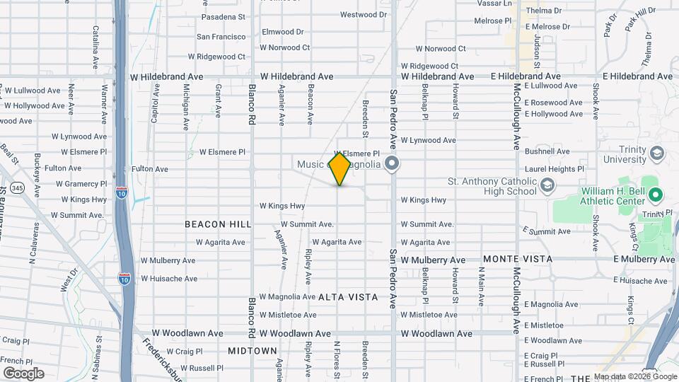 530 W Gramercy Pl Map and Location Details