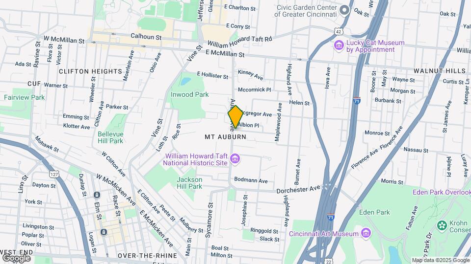 2148 Auburn Ave, Unit 4 Mapa y Detalles de la Ubicación