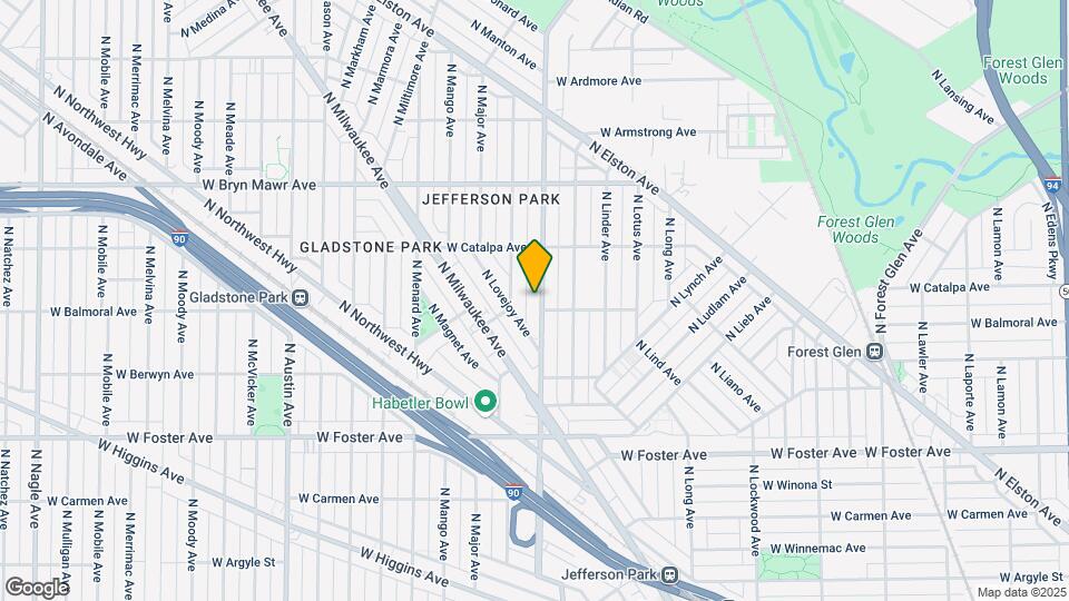 5408 N Central Ave, Unit 2 Mapa y Detalles de la Ubicación