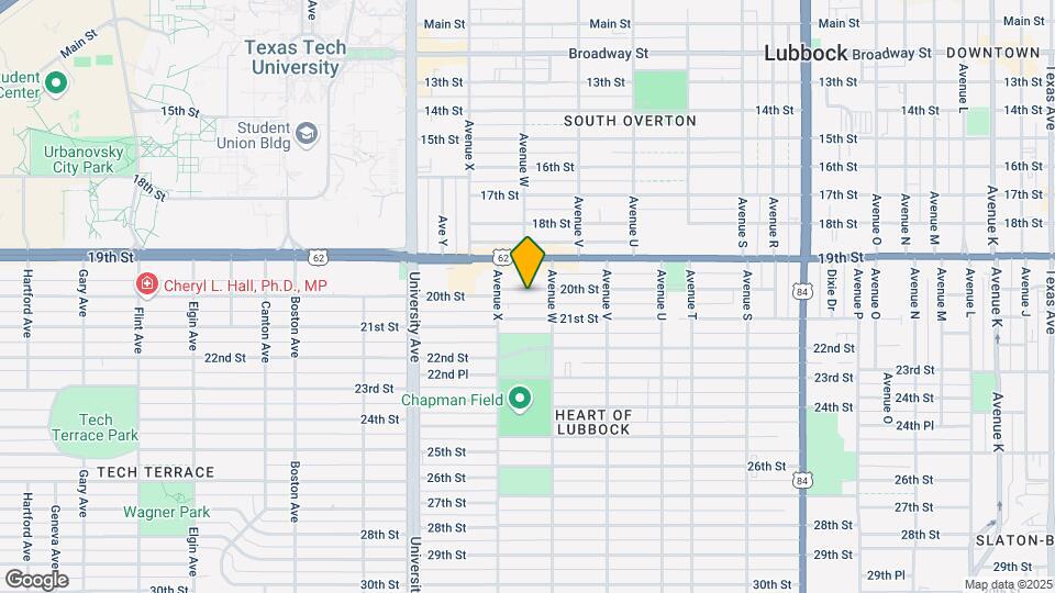 2311 20th St, Unit B Map and Location Details