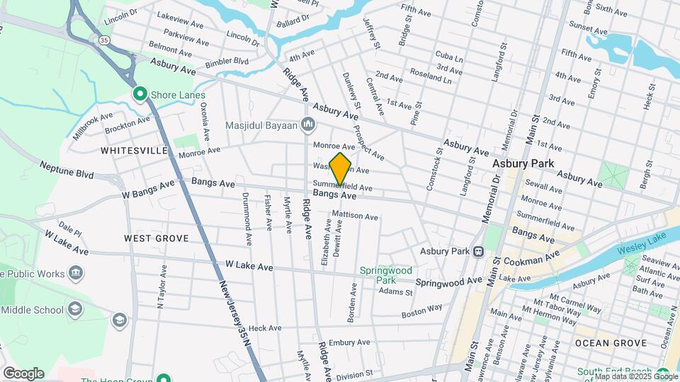 1501-1503-1503 Bangs Ave Map and Location Details