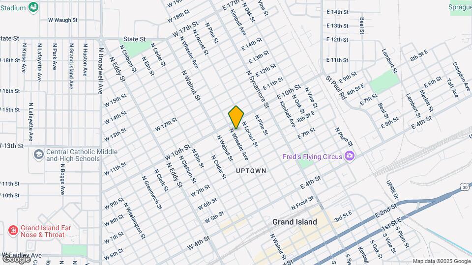 222 W 9th St Mapa y Detalles de la Ubicación