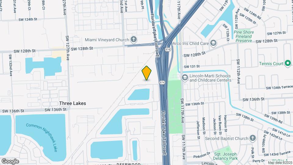 11973 SW 133rd Terrace Map and Location Details