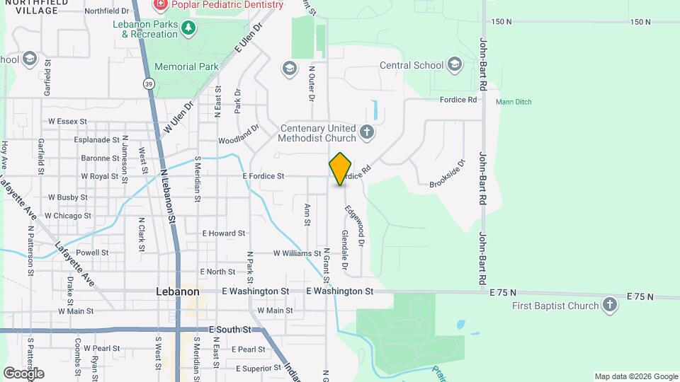 702 Edgewood Dr Map and Location Details