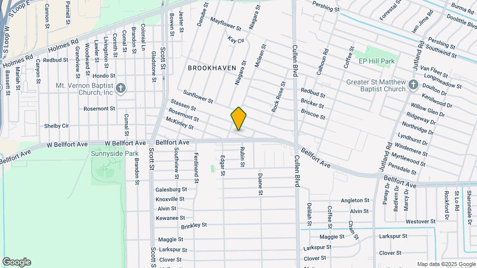 4539 Rosemont St Mapa y Detalles de la Ubicación