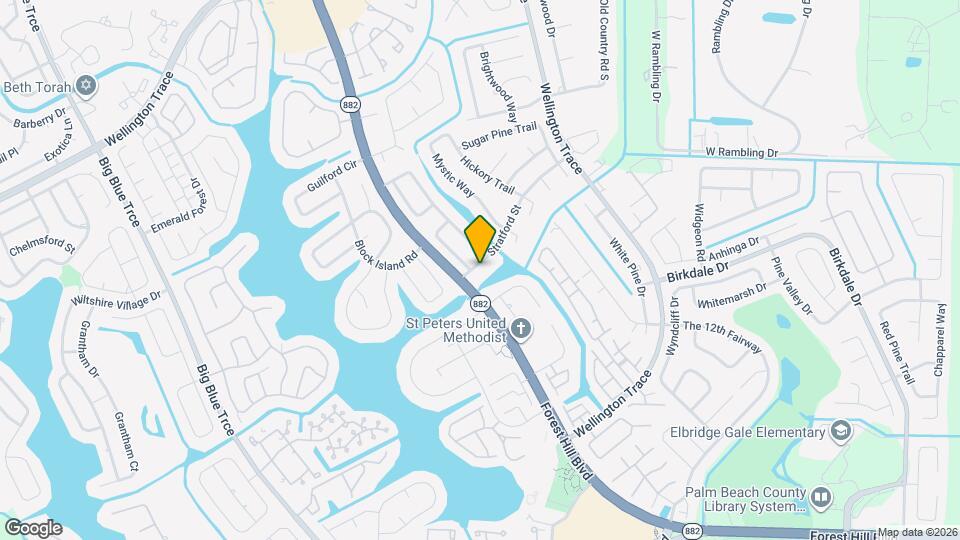 1304 Stratford St Map and Location Details