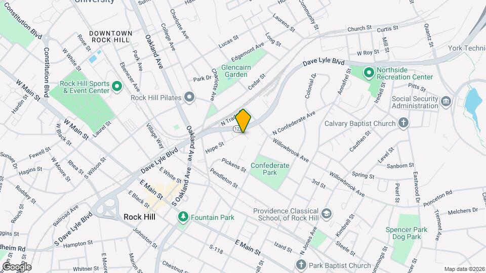 486 Hope St Map and Location Details