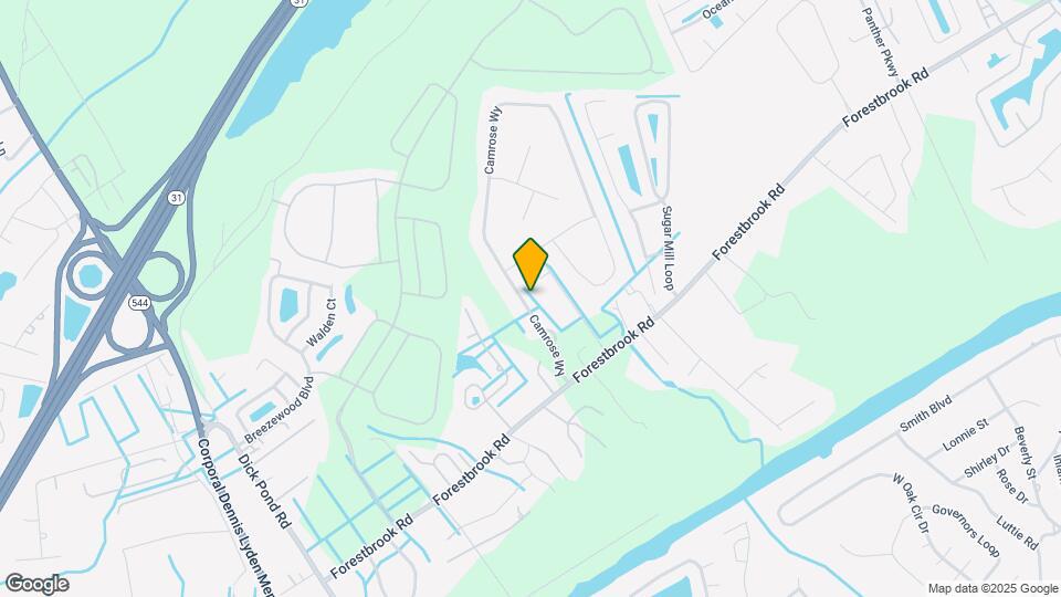 122 Camrose Wy Map and Location Details