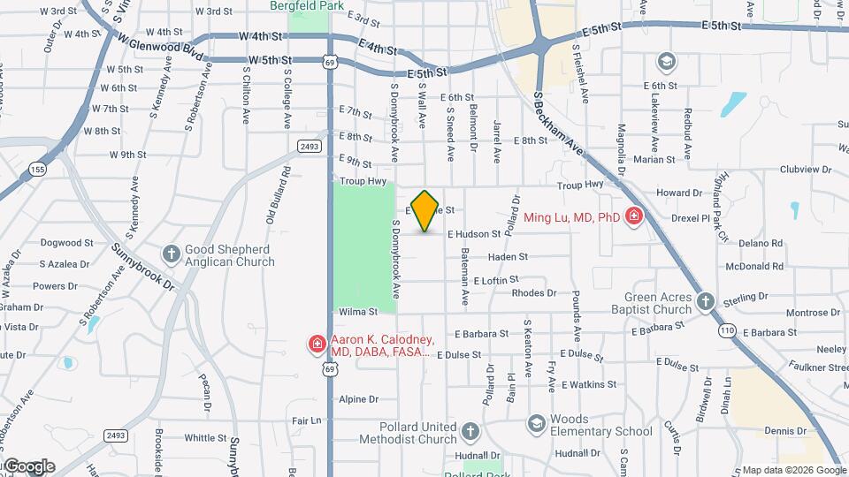 429 E Hudson St Map and Location Details