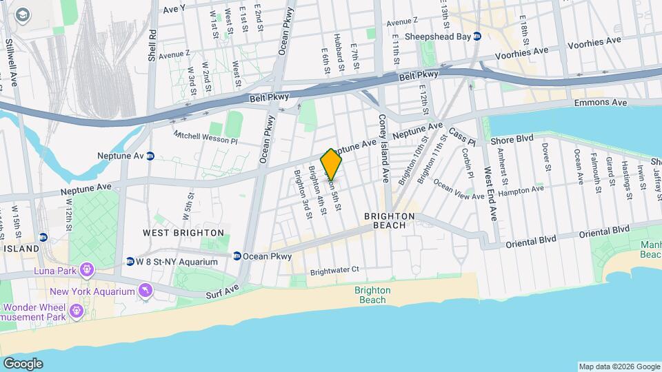 2974 Brighton 5th Pl, Unit 2A Mapa y Detalles de la Ubicación