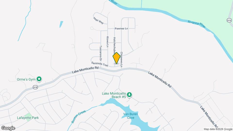 1 Hatchechubee Rd Mapa y Detalles de la Ubicación