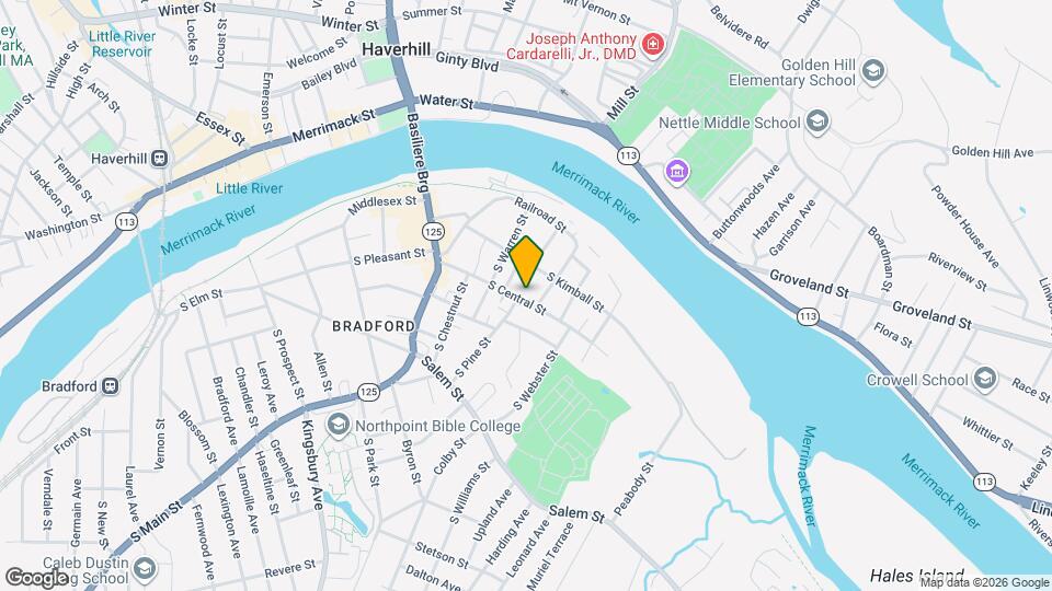 42 S Central St, Unit #3 Map and Location Details