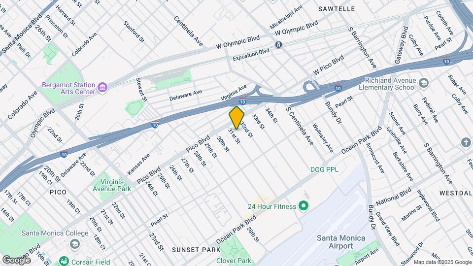2305 31st St Map and Location Details