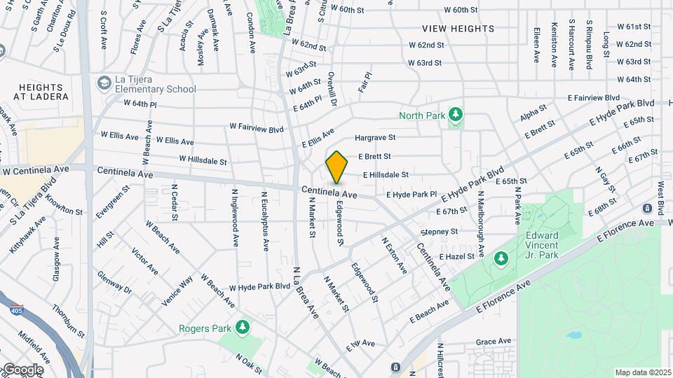 902 Centinela Ave Mapa y Detalles de la Ubicación