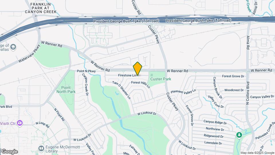 813 Firestone Ln Map and Location Details