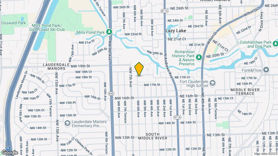 1726-1730 NW 6th Ave Mapa y Detalles de la Ubicación