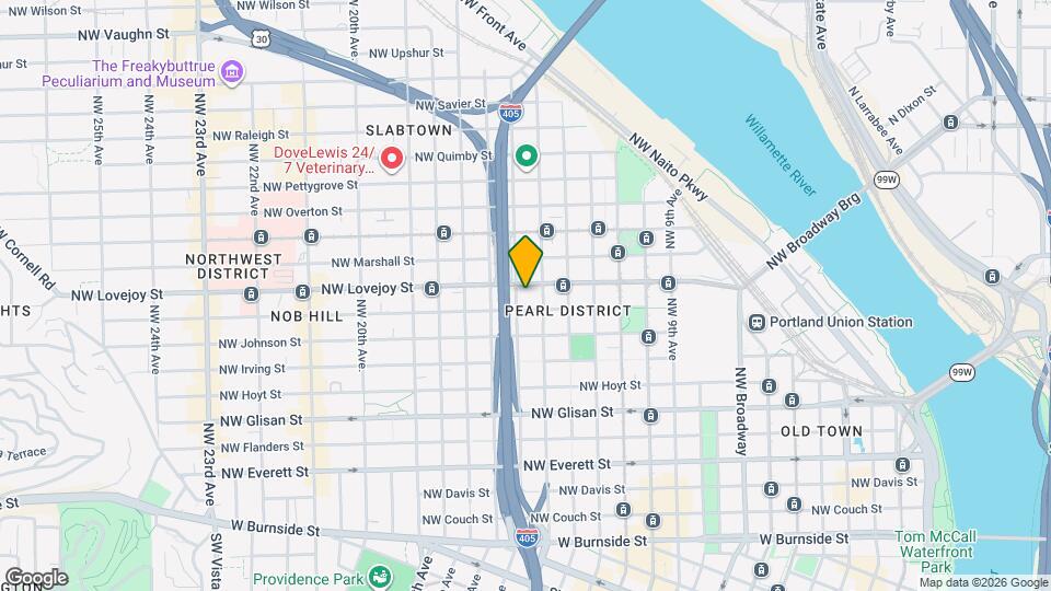 1420 NW Lovejoy St, Unit 419 Map and Location Details