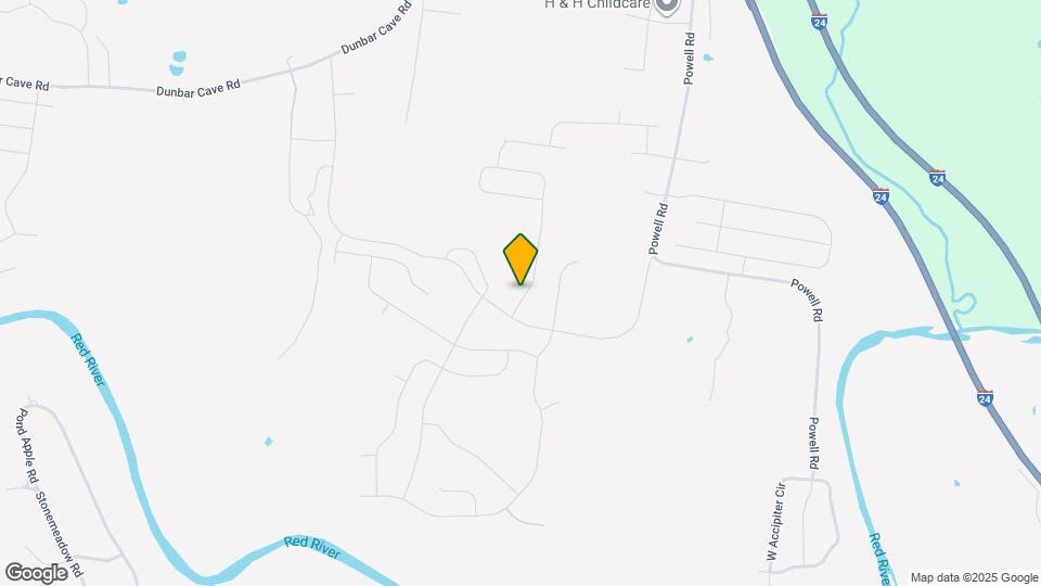 1336 Gentry Dr Map and Location Details