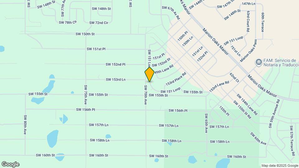 6761 SW 151 Loop Map and Location Details