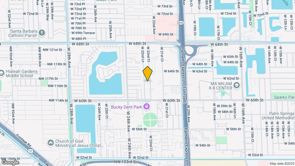 6278 W 22nd Ct, Unit 15 Map and Location Details