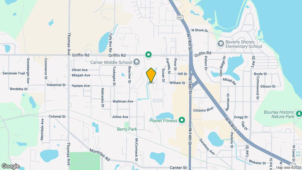 1721 Birchwood Cir Map and Location Details