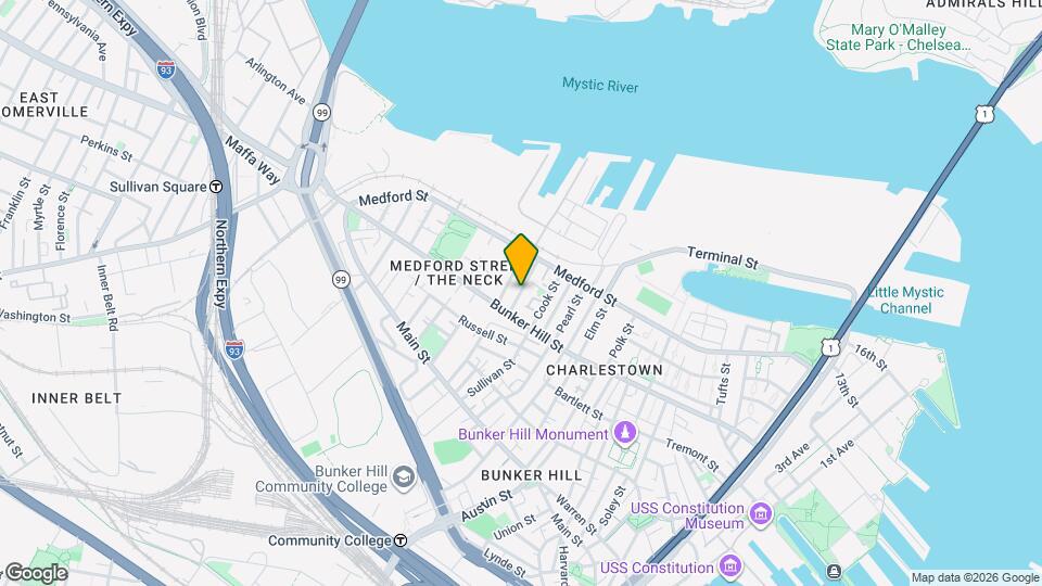 37 Sackville St, Unit 1 Map and Location Details