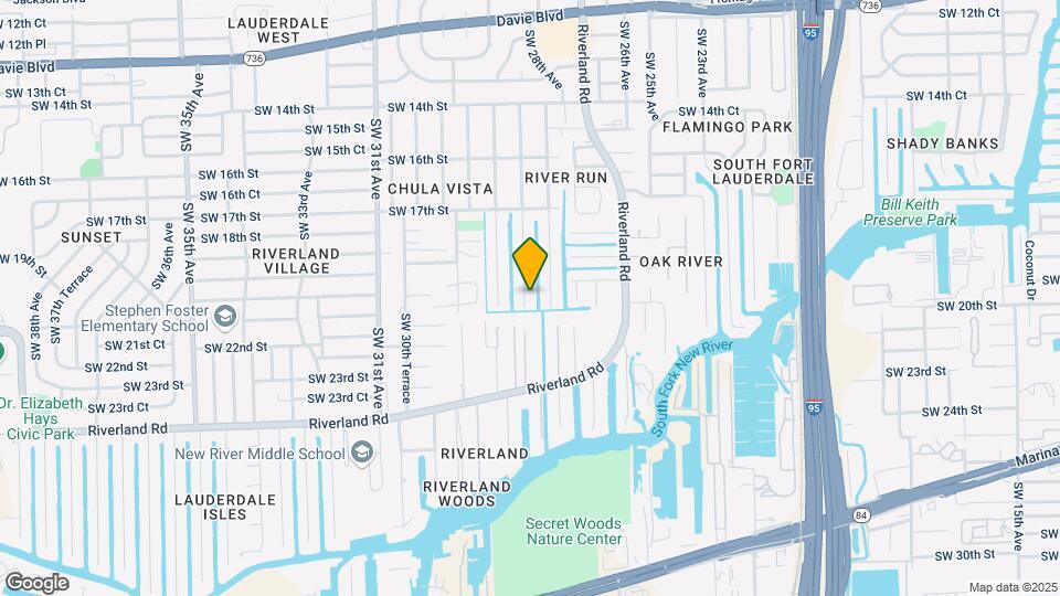 2064 SW 28th Terrace Map and Location Details