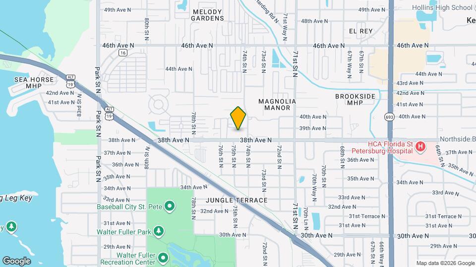 3855 74th Way N Map and Location Details