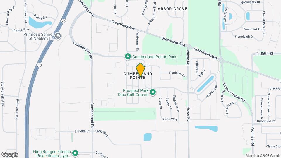 15424 Gallow Ln Map and Location Details