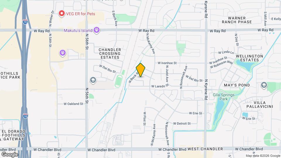 6420 W Monterey St Map and Location Details