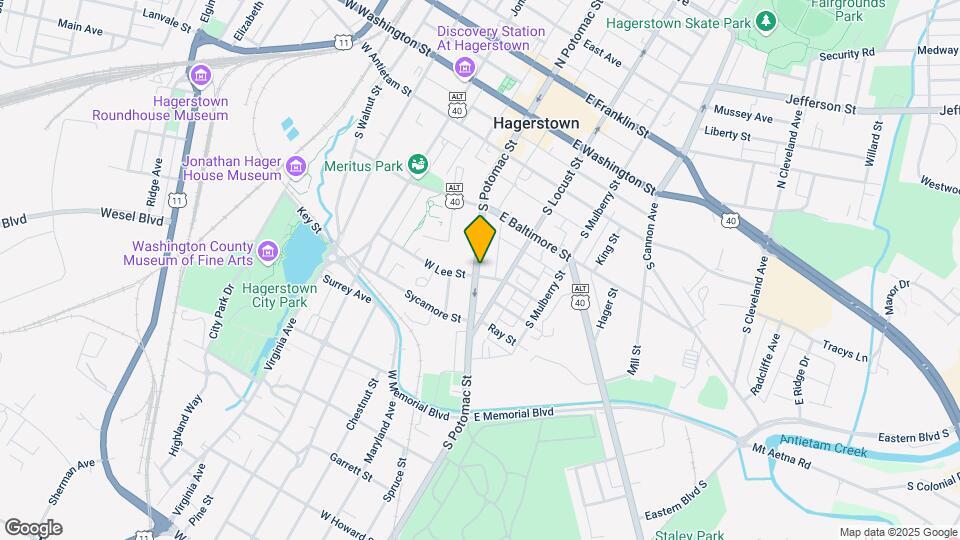 274 S Potomac St Map and Location Details